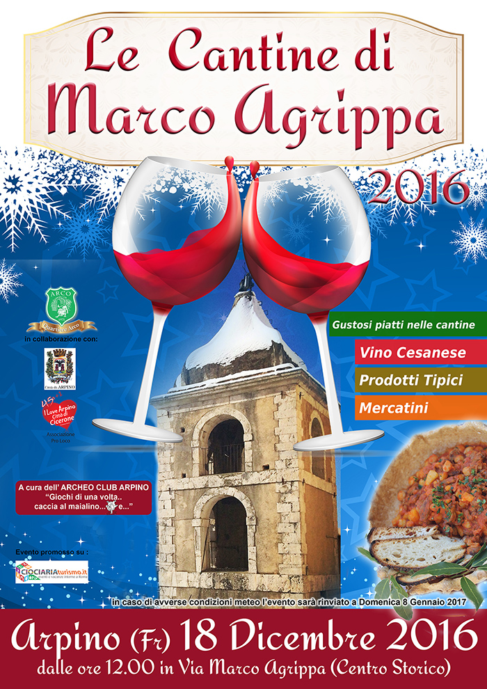 Le Cantine di Marco Agrippa 2016