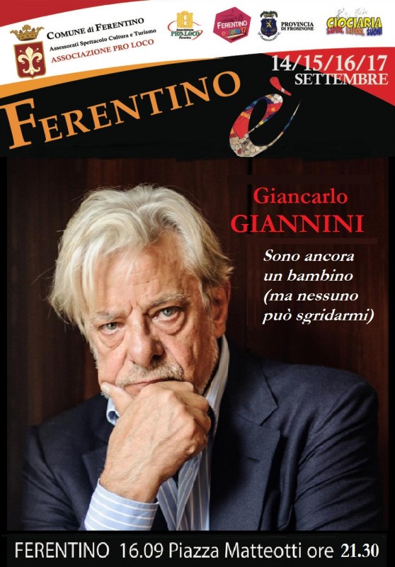 Giancarlo Giannini a Ferentino