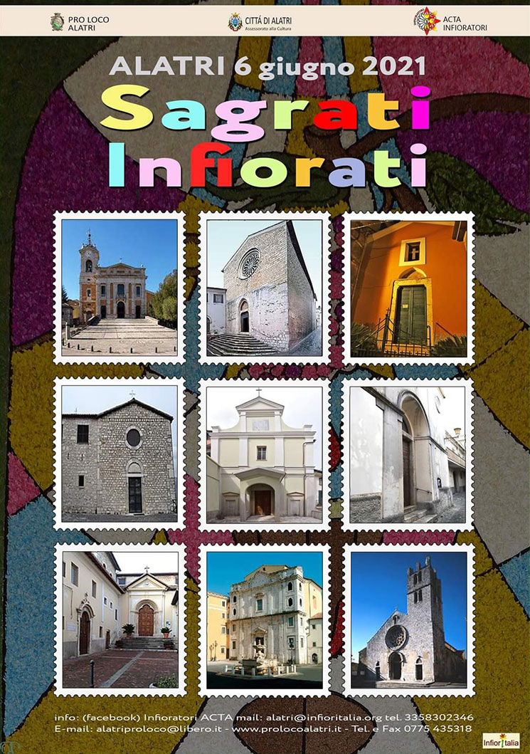 Sagrati Infiorati 2021 Alatri