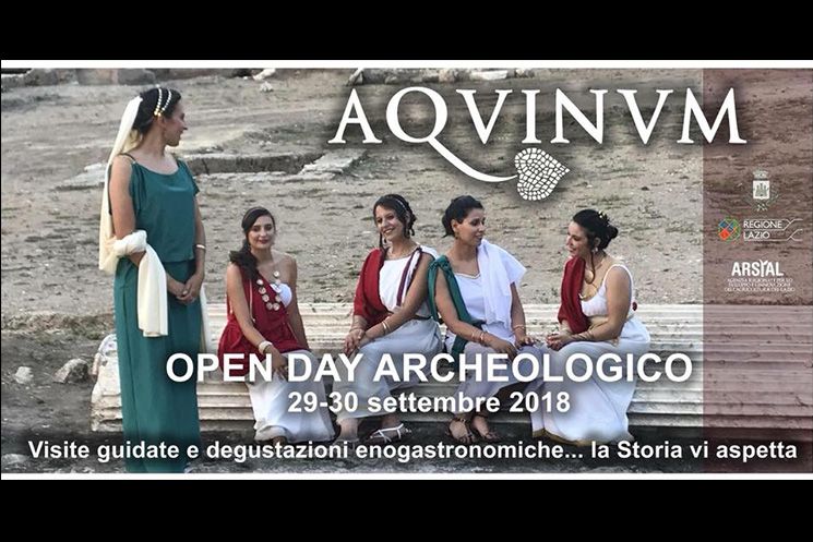 Open Day Archeologico - L&#039;Antica Aquinum sul TG1