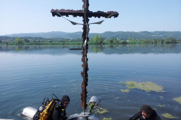 Festa del Crocifisso Subaqueo: Posta Fibreno 9 Settembre 2018