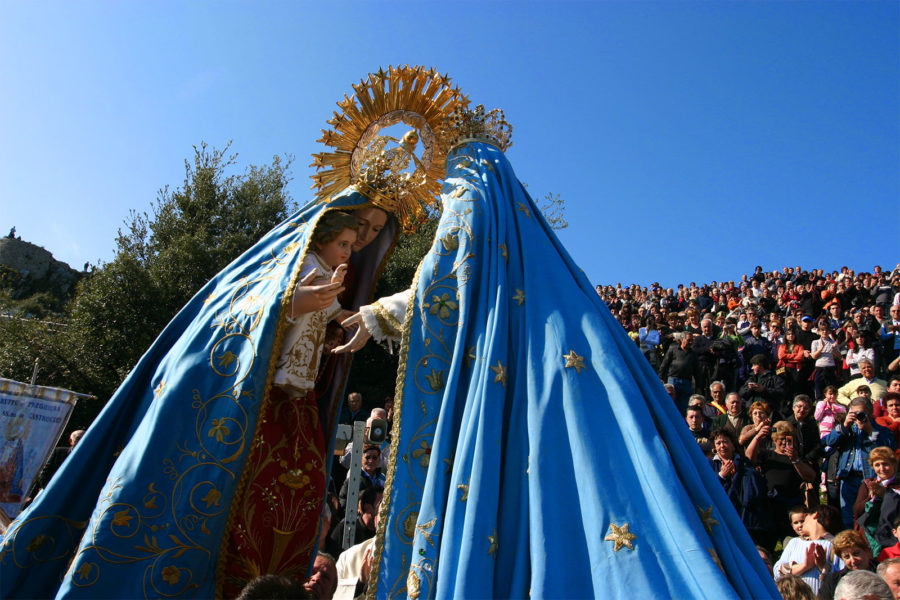 Il Bacio delle Madonne di Castrocielo e Colle San Magno