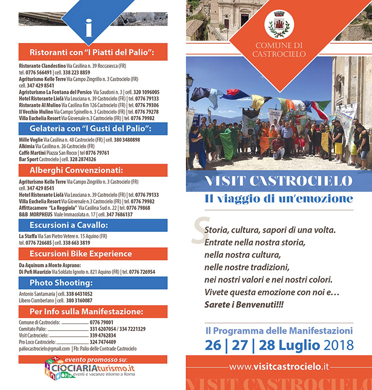 Visit Castrocielo 2018