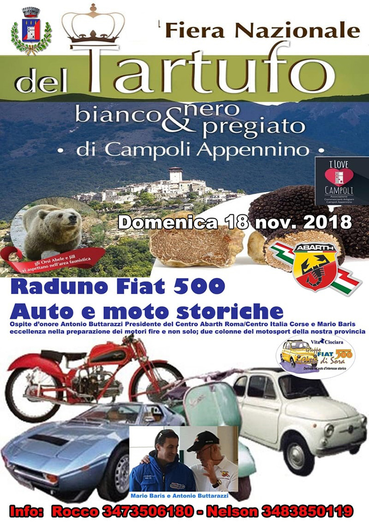 Fiera del Tartufo di Campoli Appennino 2018