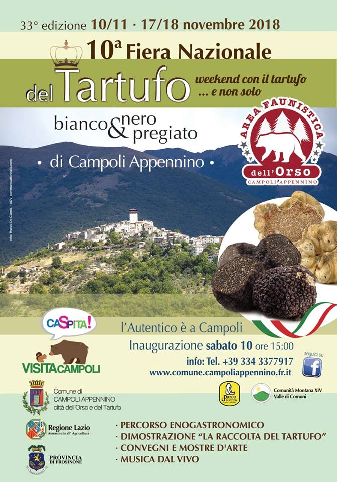 Fiera del Tartufo di Campoli Appennino 2018