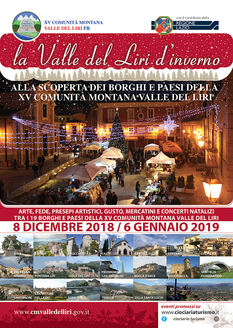 La Valle del Liri d'Inverno