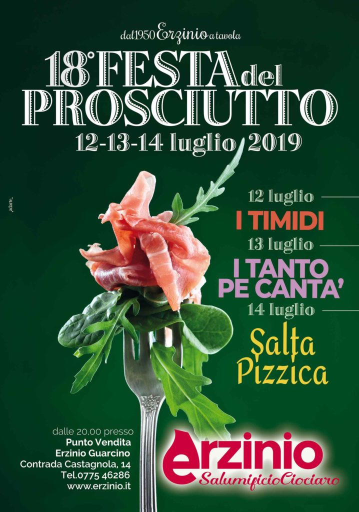 Festa del Prosciutto Erzinio 2019