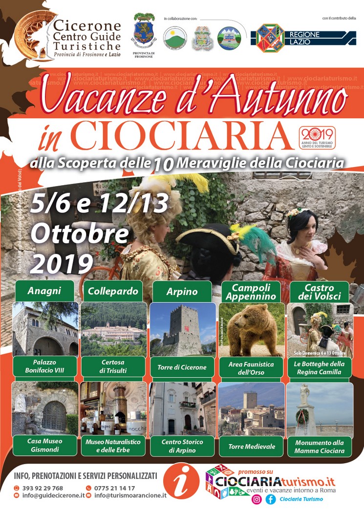 Vacanze d'Autunno in Ciociaria 2019: Castro dei Volsci