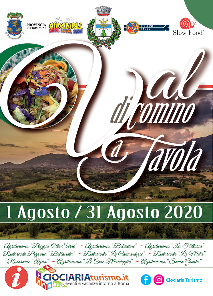 Val do Comino a Tavola 2020